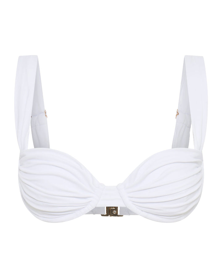 TOP DE BIKINI SIENNA EN COLOR BLANCO